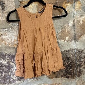 American Eagle Outfitters Brown Tank Top